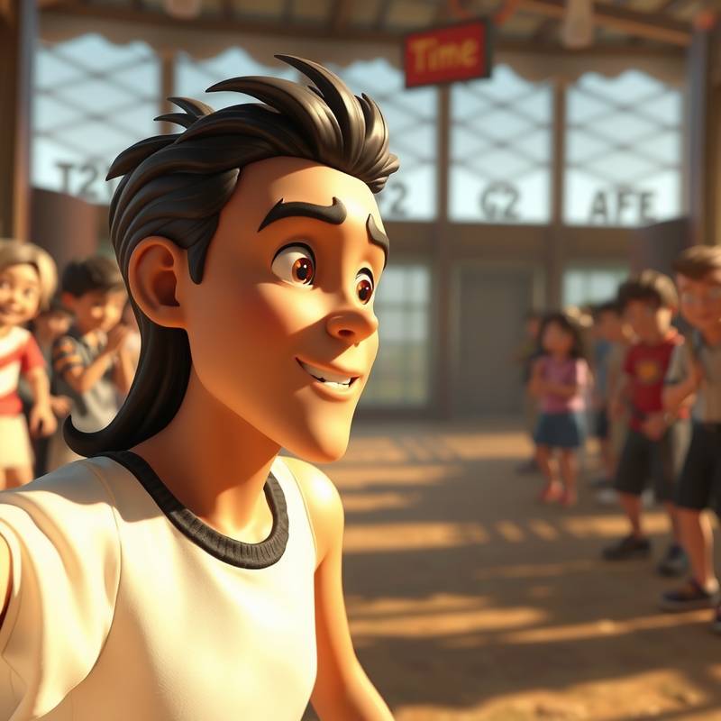 3D animation preview